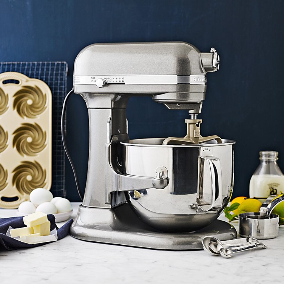 KitchenAid Pro Line® Stand Mixer, 6.9 L, Frosted Pearl Williams